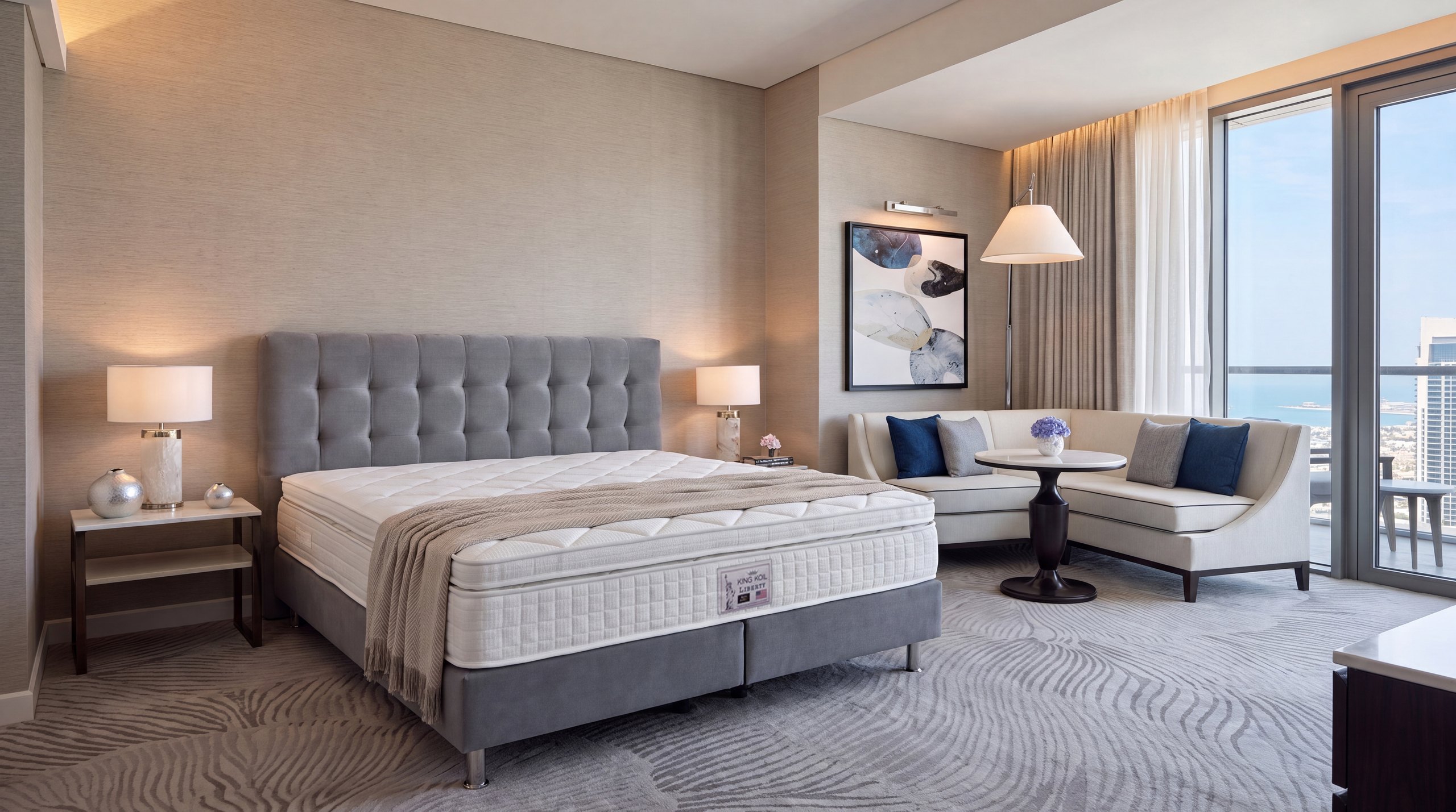 King Koil Hotel Mod. Clifton Boxspringbett